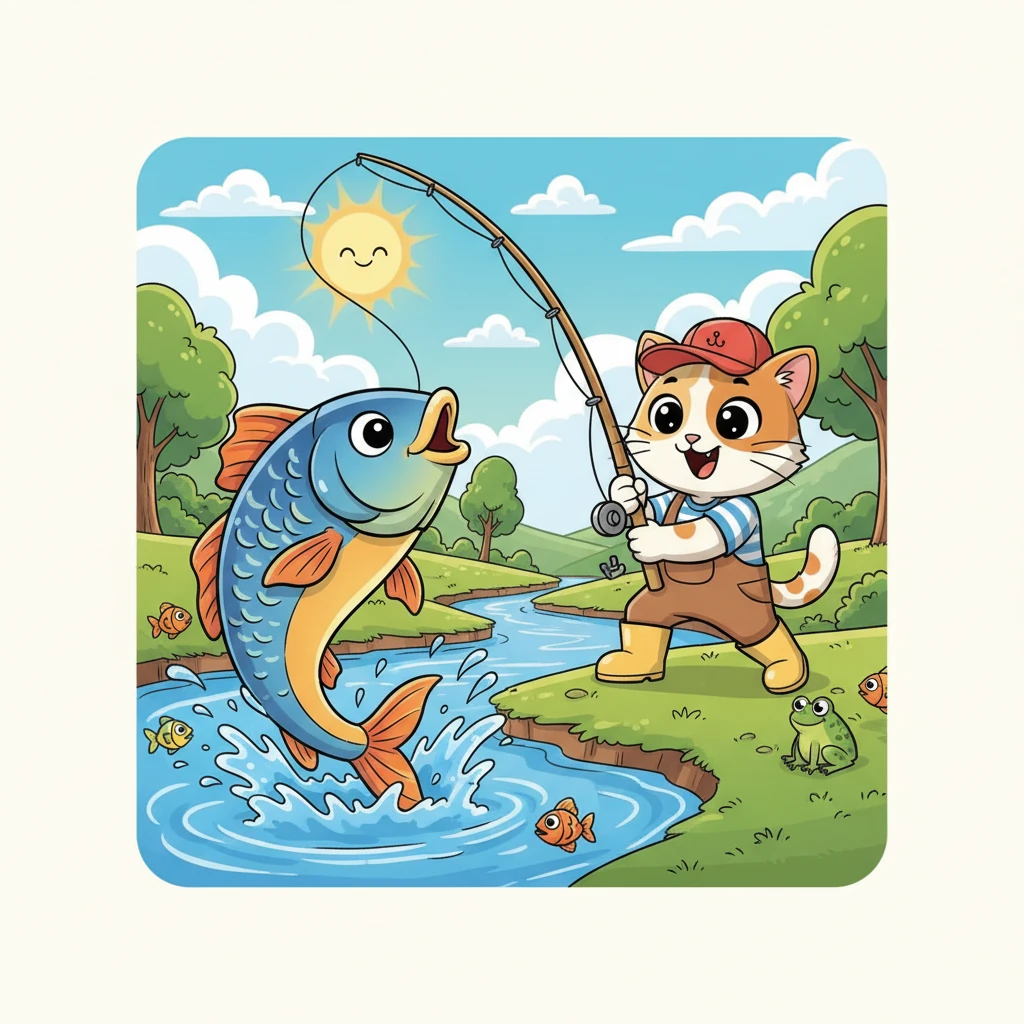 Milo's Big Catch - animal