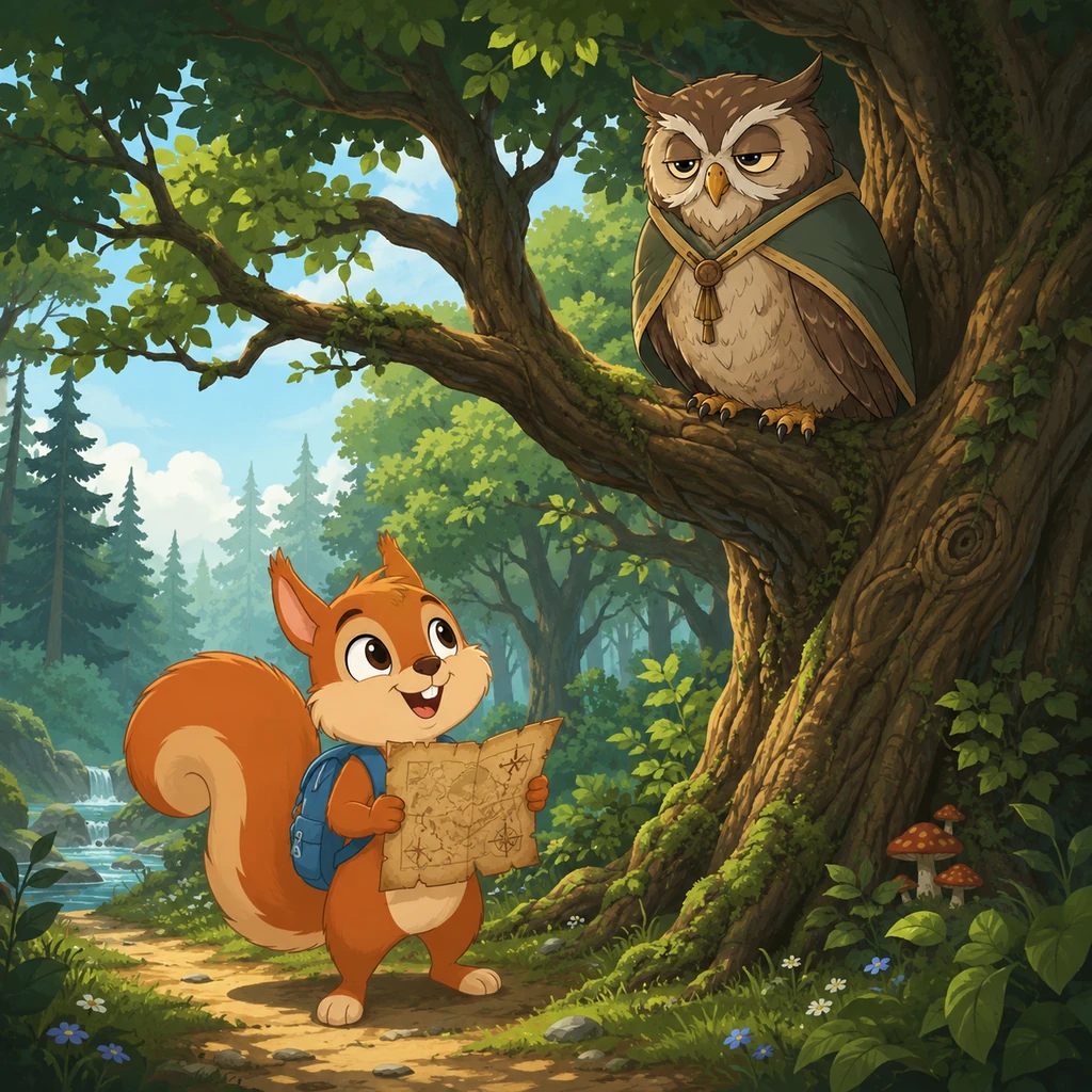 Sammy's Golden Acorn Adventure - adventure