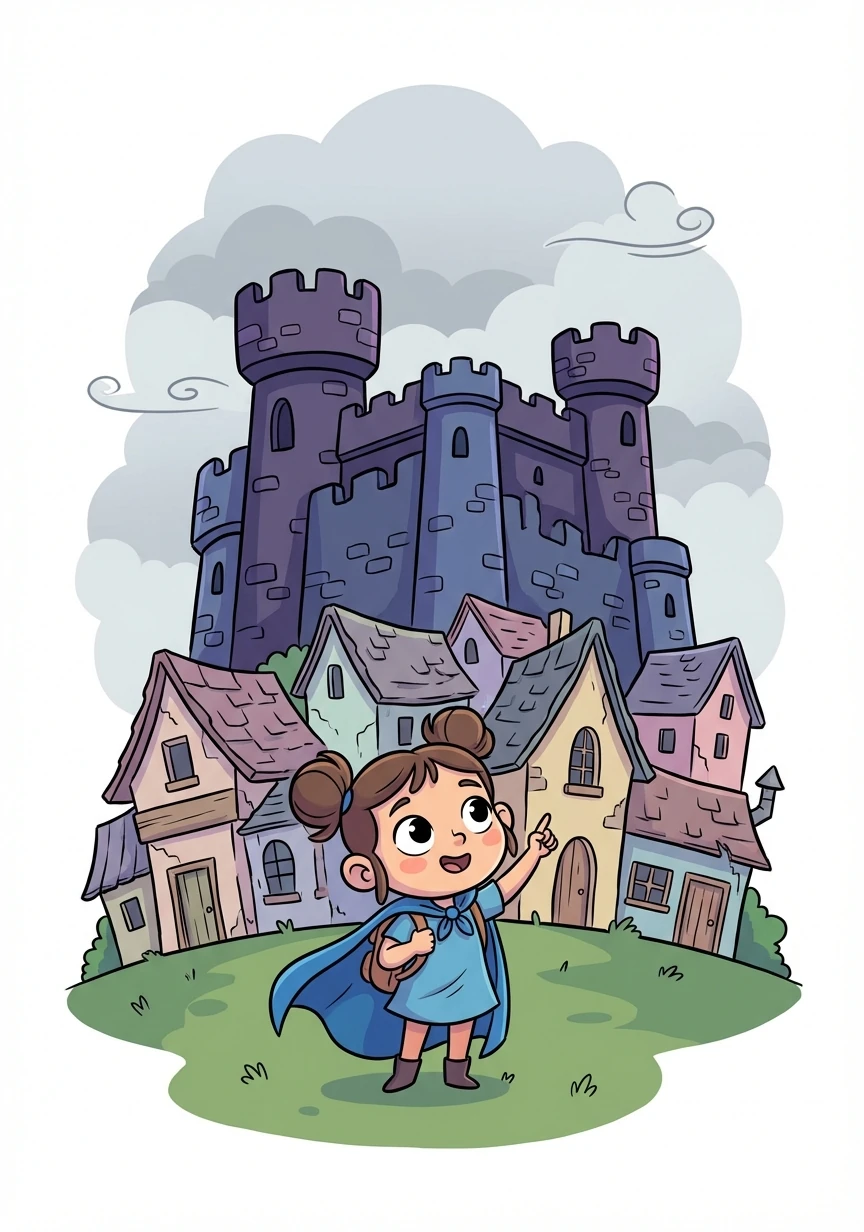 En la frontera de un pueblo olvidado, se alzaba el imponente Castillo de Griswald, su silueta oscura contra el cielo perpetuamente gris. Las casas del pueblo, desgastadas por el tiempo y la desidia, se apiñaban a sus pies como si buscaran protección.