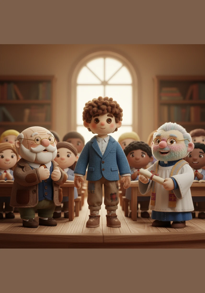 Years passed, and Samuel stood before his classmates to receive a special commendation for his hard work. He looked at his calloused hands, now skilled in both writing and trade, feeling a deep sense of pride in his journey.