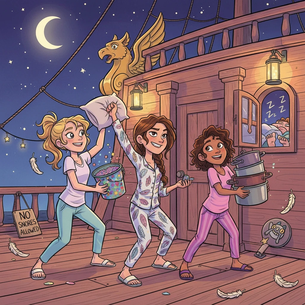 Snores and Shenanigans Aboard the Argo II - adventure