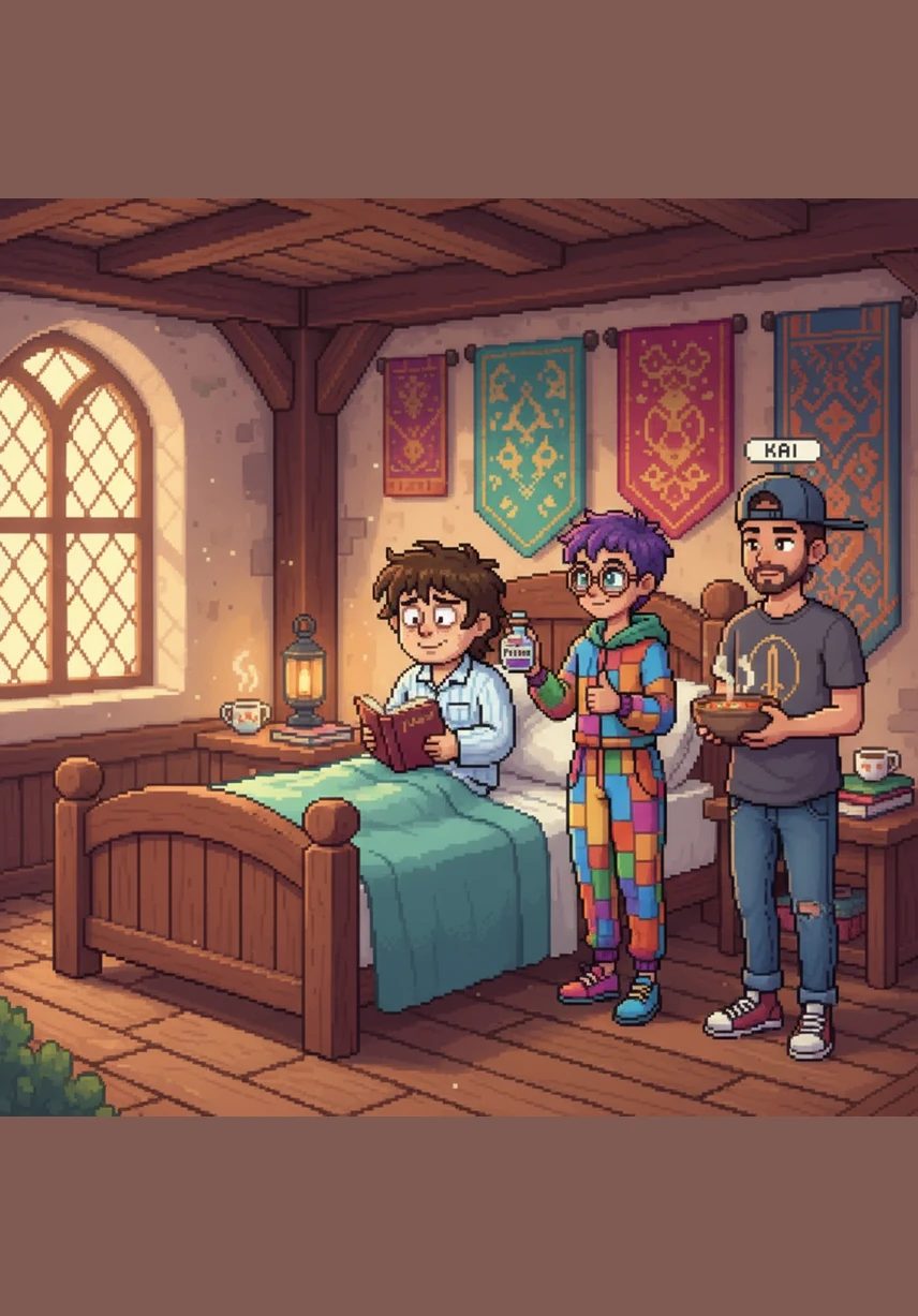 As the fever finally breaks, Leo reflects on the ordeal and the importance of food safety. He hopes that he and his friends will soon be healthy enough to enjoy a safe and happy meal together again, far away from that restaurant.