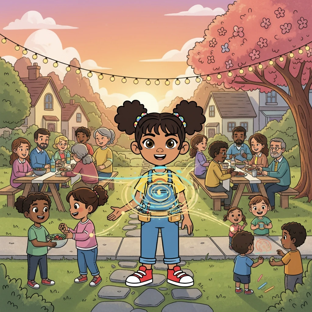 As Maya looked around at the joyful faces, at the shared food and laughter, she realized the power of kindness. She understood that even small acts of respect could create a ripple effect, building bridges and making the world a brighter place for everyone. The simple act of kindness was the heart of their community.