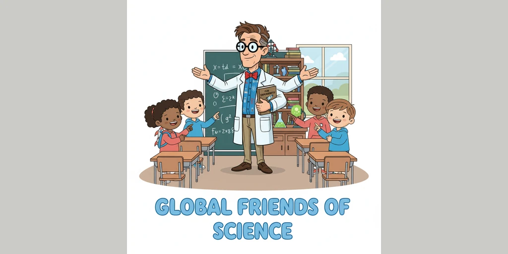 神奇校车重新变大回到教室，此时房间里已经凉爽宜人。同学们围着酷博士，兴奋地讨论着这场了不起的空调之旅，科学的种子在每个人心中悄悄发芽，原来清凉的背后有这么多有趣的科学故事。