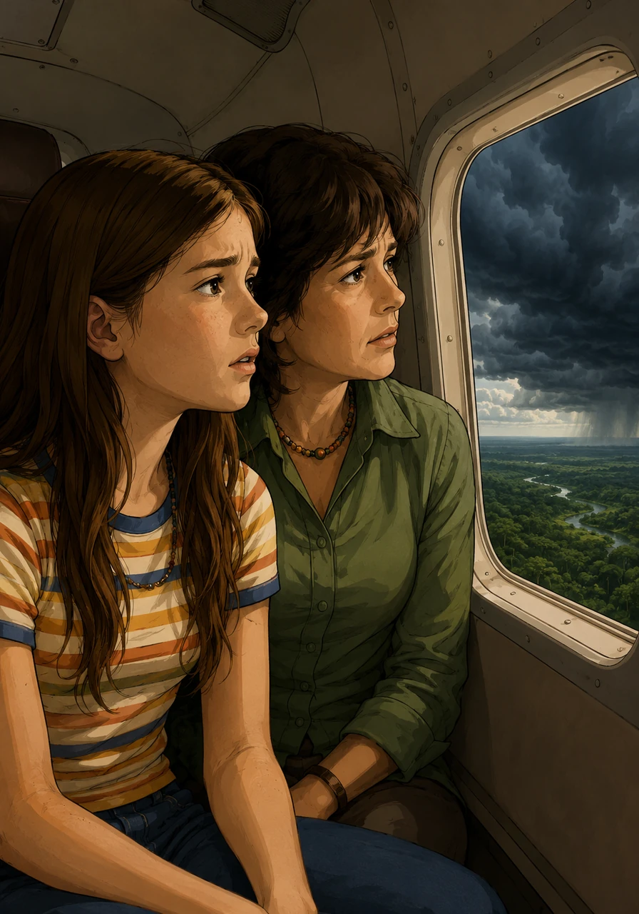 On Christmas Eve, 1971, seventeen-year-old Juliane and her mother looked out the window of a small airplane flying over the vast, green ocean of the Peruvian Amazon. At first, the flight felt ordinary, but dark, heavy clouds began to gather outside, swallowing the warm afternoon sun.