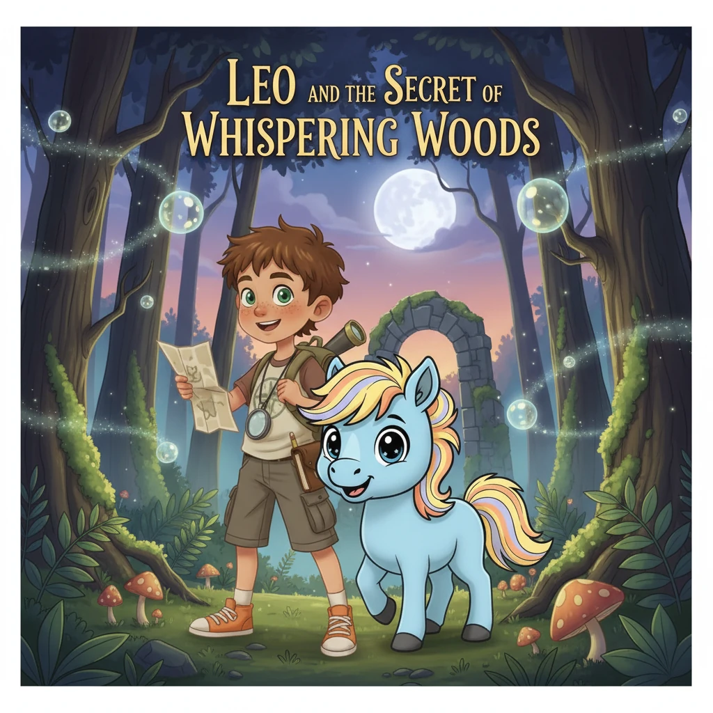 Leo and the Secret of the Whispering Woods - adventure