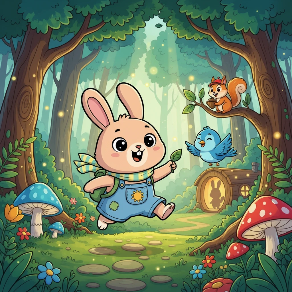 Pip's Great Forest Adventure - animal