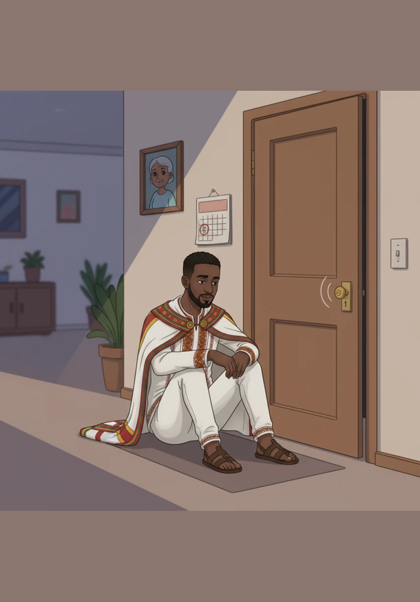 Navigating the turbulence of sleep training, Tadios sits outside the nursery door, practicing patience and consistency. He learns that providing a steady flight path requires both firmness and a heart full of empathy for his child's developing needs.