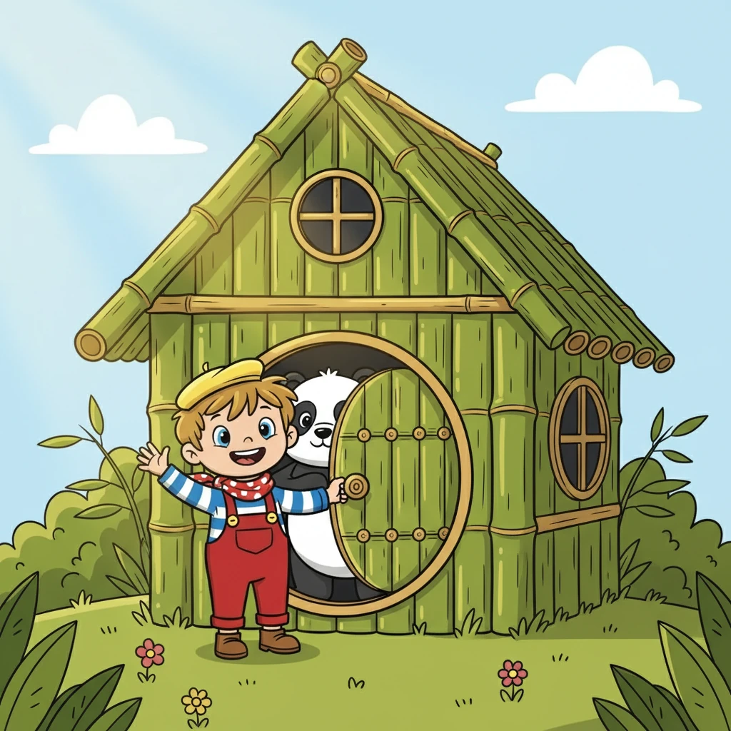 Nathan le Petit Panda - family