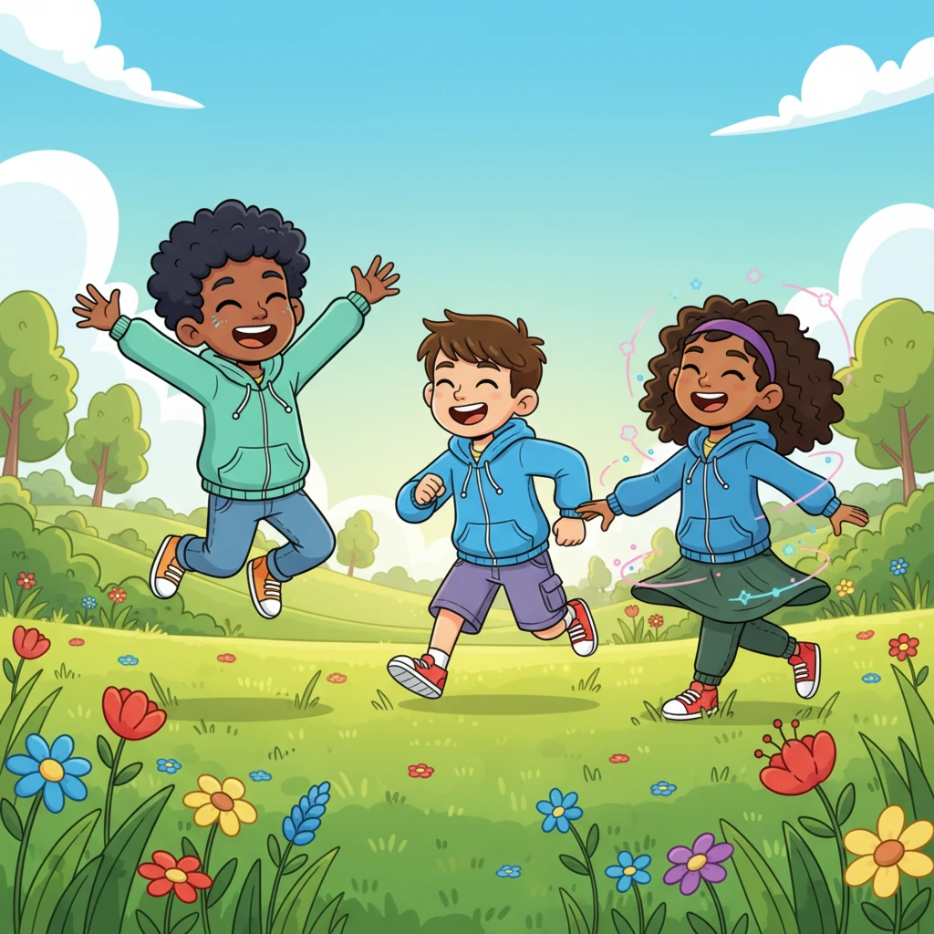 Days turn into weeks of blissful normality. Felix, Oscar, and Ellen are inseparable, their laughter echoing through vibrant meadows as they play without a care. No one, save for Felix, remembers a time when Oscar couldn't run and jump, and Felix basks in the perfect world he created.