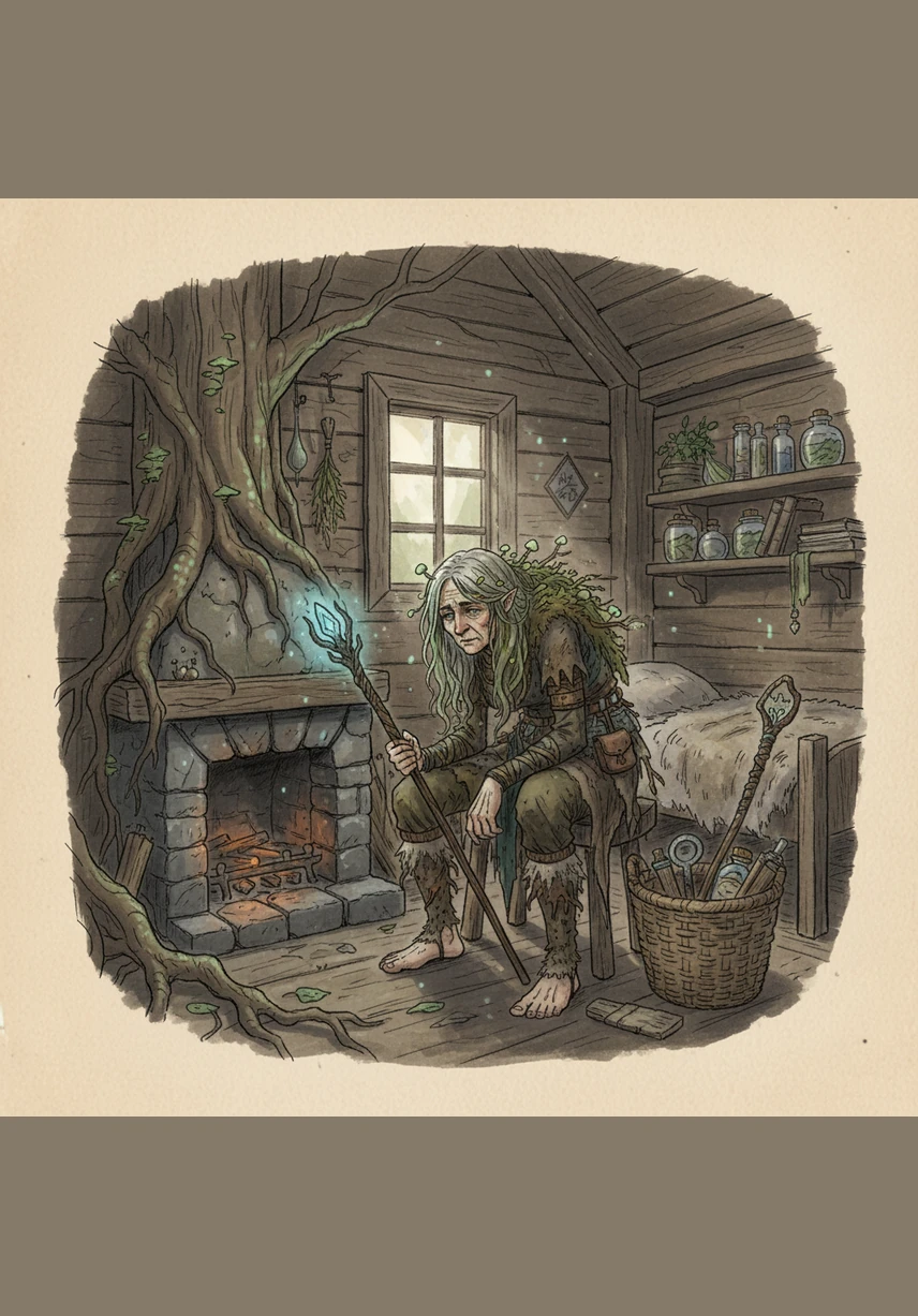 Years pass in the seclusion of the forest house, where Elara wanders the halls like a ghost of her former self. The line between her identity and the legend of the old lady begins to blur as she waits for a miracle that seems impossible.