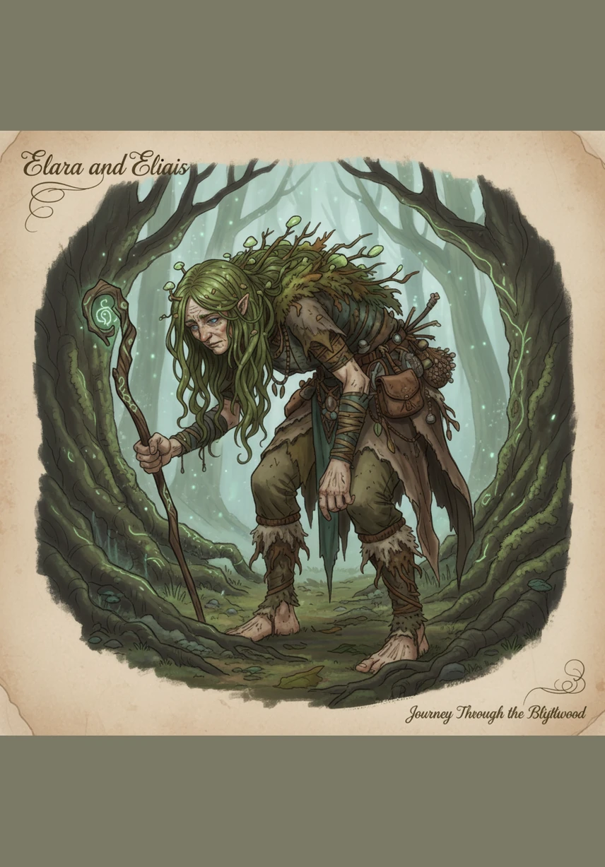 They live their lives in the embrace of the wild, spending every waking moment wandering through the emerald ferns and ancient oaks. Their love is a quiet, rhythmic dance with nature, isolated from the rest of the world and its harsh realities.