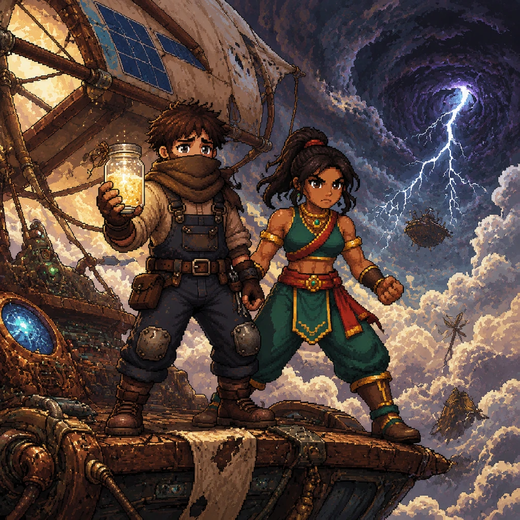 The Sky-Hopper's Great Challenge - Adventure stories