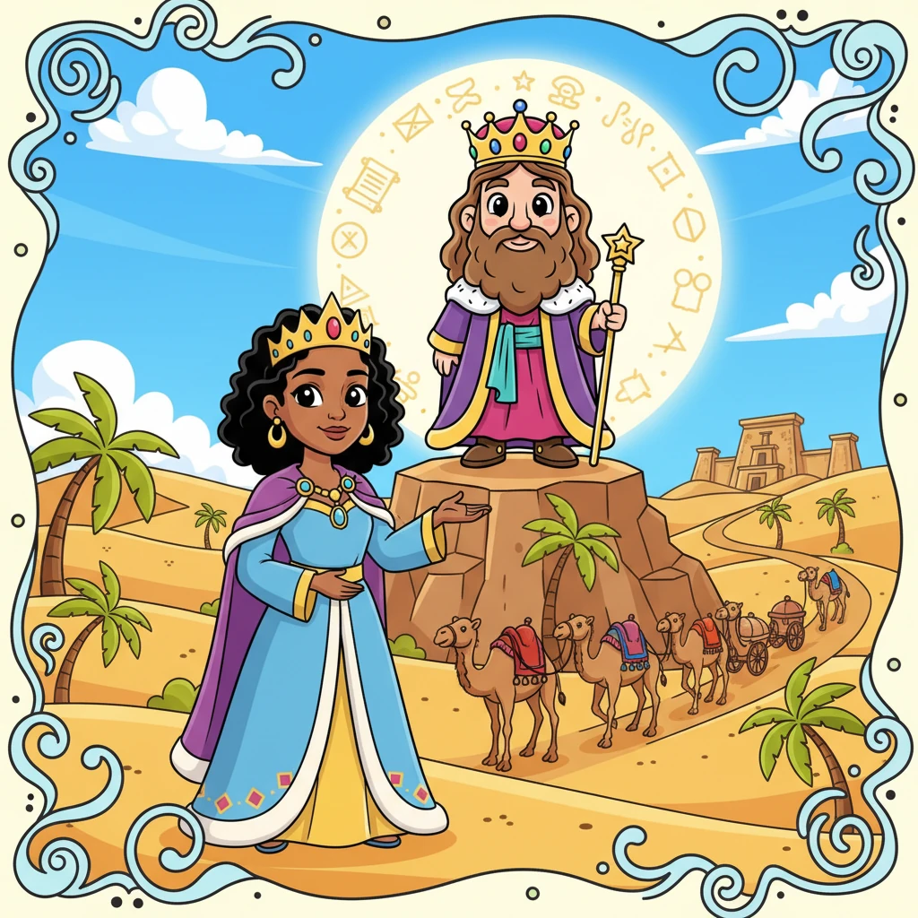 The Queen and the Wise King - 历史故事