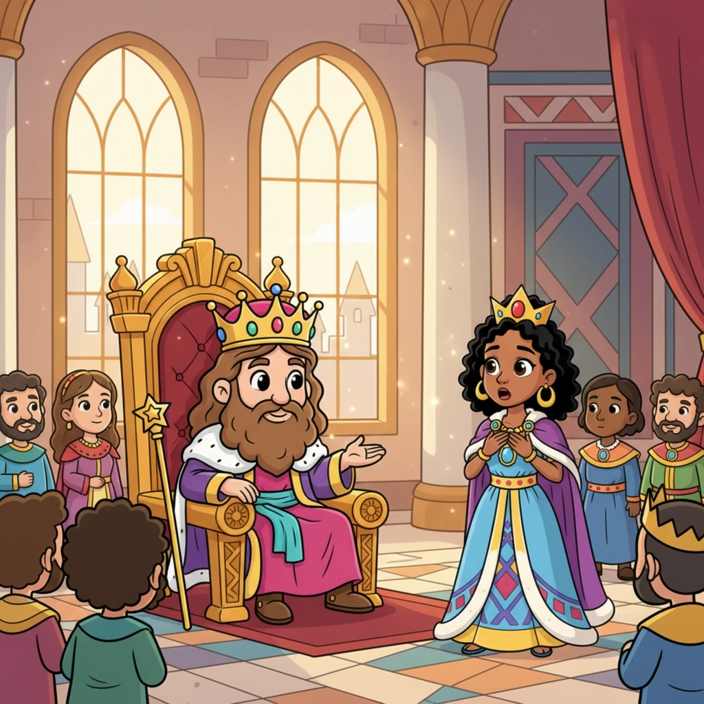 King Solomon listened patiently, then answered every single question with astonishing clarity. There was nothing hidden from him; his words flowed with divine discernment, illuminating even the most intricate mysteries. Queen Makeda watched, her initial skepticism slowly turning into pure amazement.