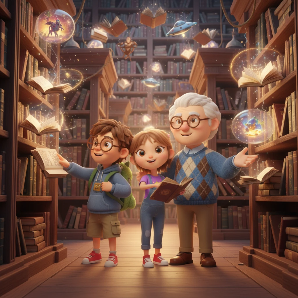 The Secret of the Whispering Shelves - educational