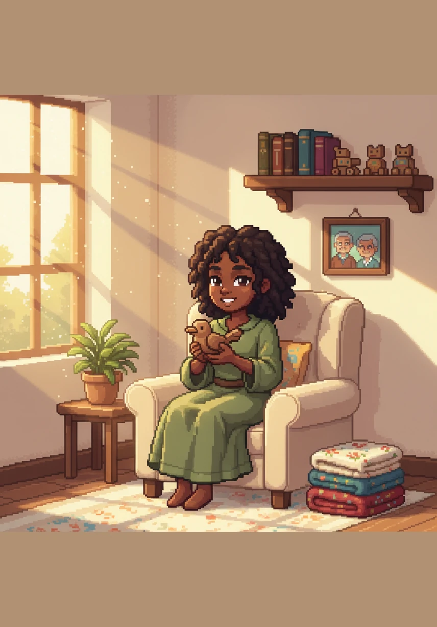 Maya sits in her sun-drenched living room, surrounded by the fruits of her labor and the love of the people she has helped. She is no longer defined by the hardships she endured, but by the incredible light she continues to share with the world.
