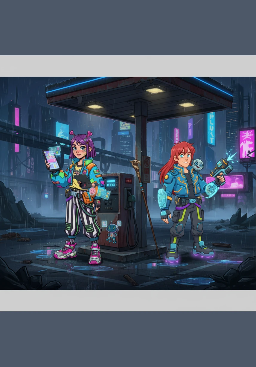 They reach a desolate, one-story structure surrounded by towering, ancient trees that seem to lean in toward the yard. Two elderly women with distorted, frightening features sit in silence on straight-backed chairs, one dressed entirely in somber black garments.