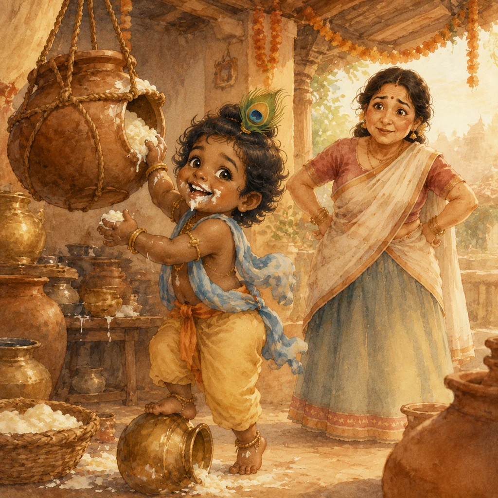The Sweet Thief of Vrindavan