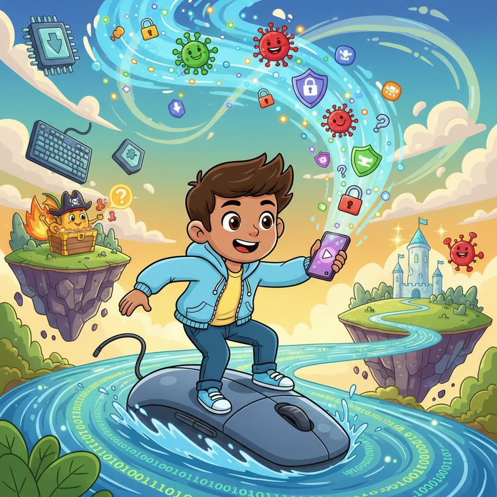 Rahul's Digital Dilemma - Educational stories