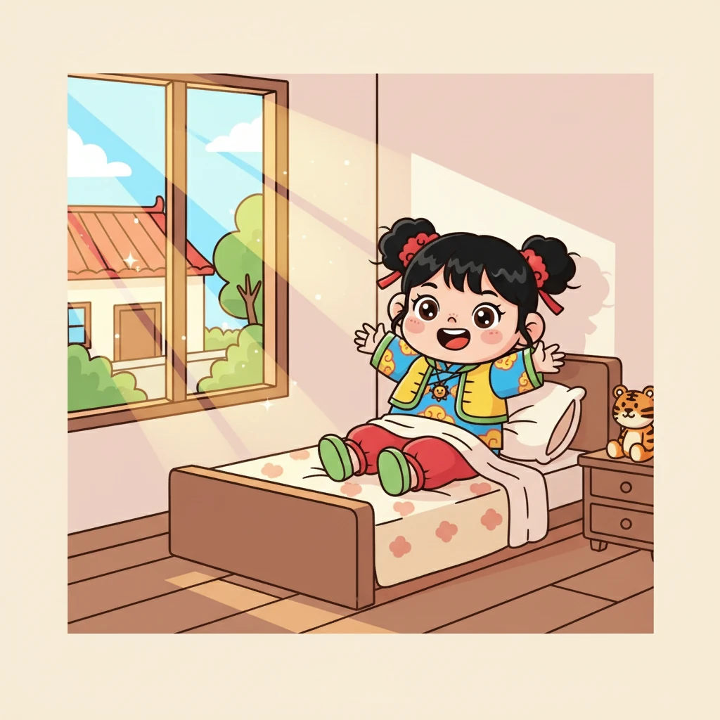 小晴的一天 (Xiǎo Qíng de Yī Tiān - Little Sunny's Day) - family