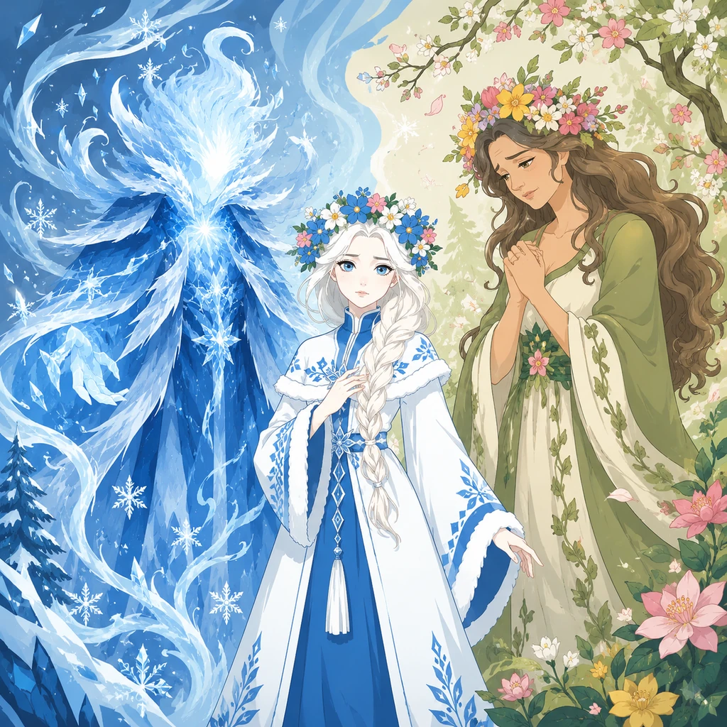 The Snow Maiden: A Tale of Winter and Love