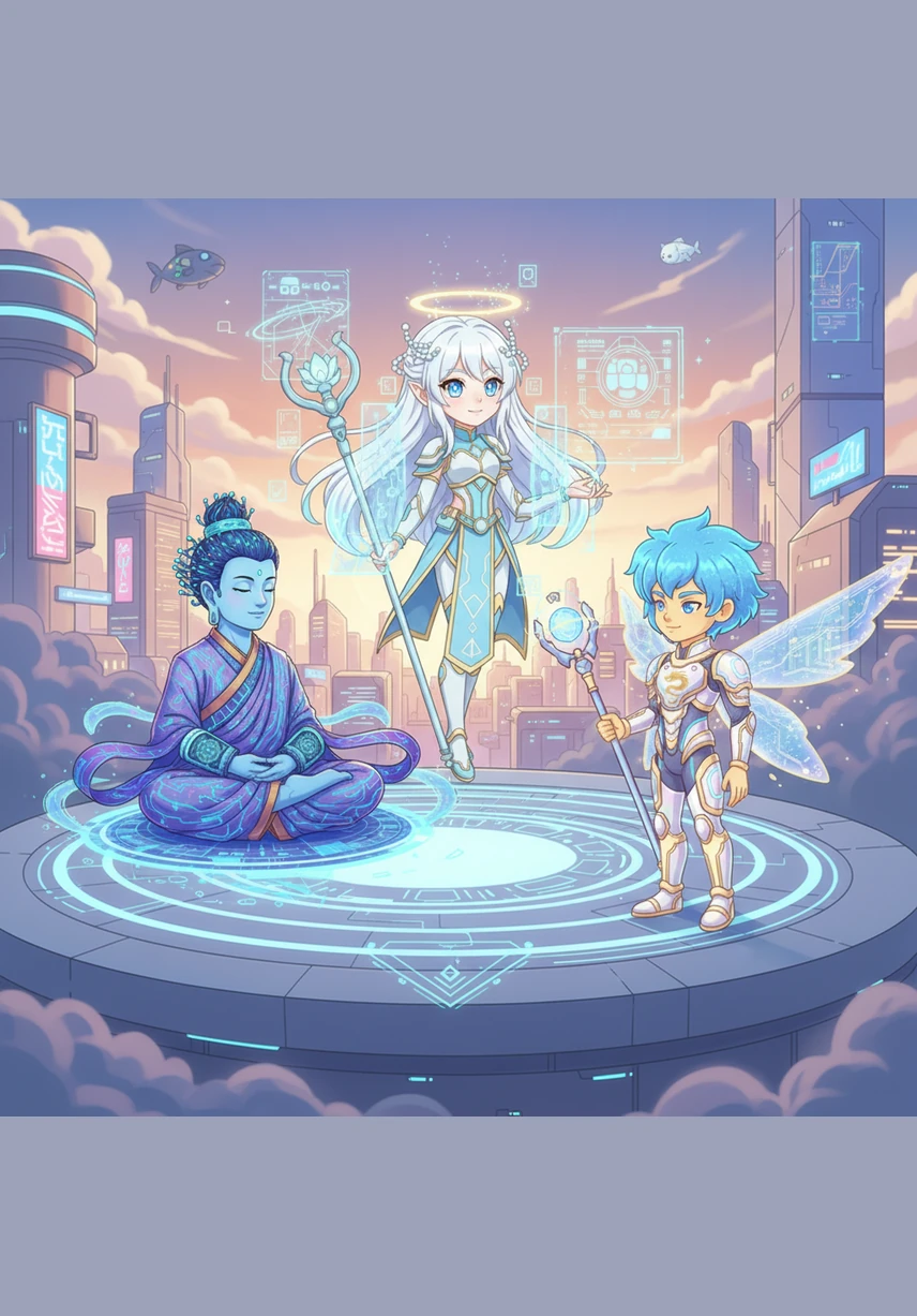 Vị Thiên trí tuệ nhẹ nhàng nhắc nhở rằng mọi điều được sinh ra trên đời đều mang bản chất đổi thay và sẽ tan biến. Chỉ khi nhận ra và chấp nhận sự vô thường đó, chúng ta mới thực sự chạm đến niềm an lạc không bao giờ mất đi.