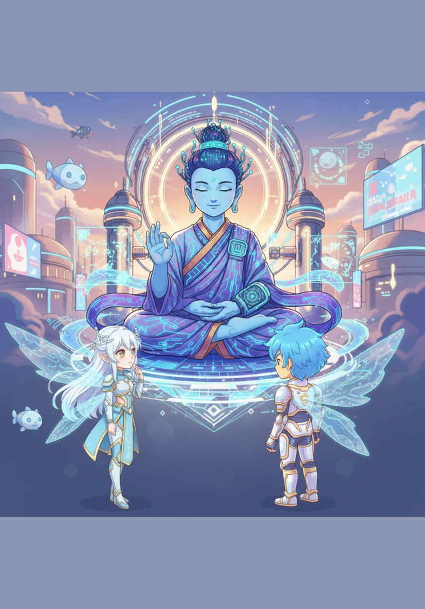 Ngài dạy rằng niềm vui do phước báu mang lại dù đẹp đẽ đến đâu cũng chỉ là tạm thời và sẽ qua đi. Người trí tuệ không để mình bị cuốn trôi trong những khoảnh khắc ấy, mà luôn giữ tâm bình thản trước mọi sự biến đổi.