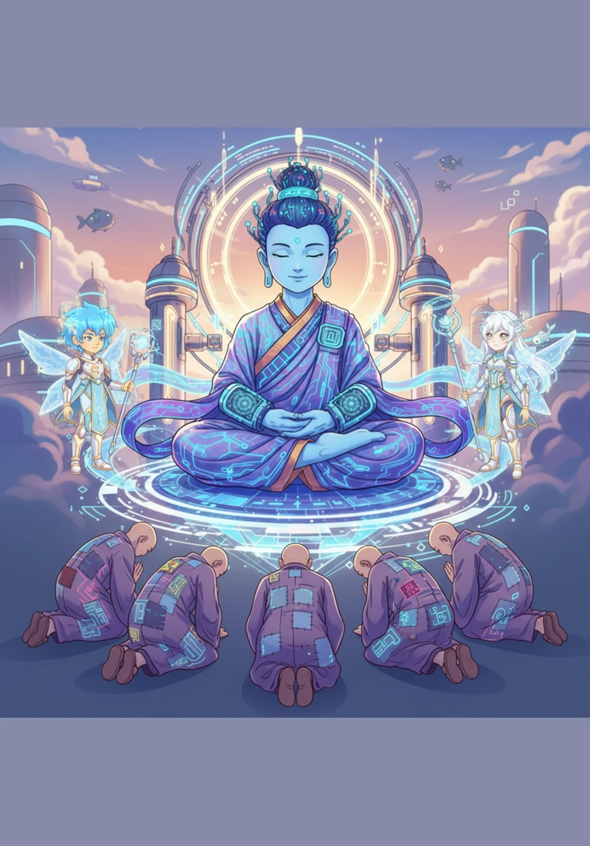 Các vị Tỳ-kheo thành kính đảnh lễ, lòng họ tràn ngập sự nhẹ nhàng và thanh thản sau khi thấu hiểu lời dạy. Câu chuyện về Vườn Hoan Hỷ đã trở thành ngọn đuốc soi sáng con đường tìm kiếm hạnh phúc bền vững trong tâm hồn mỗi người.