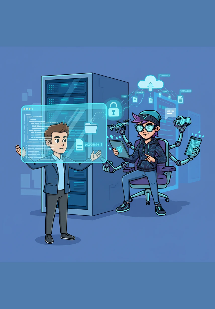 To ensure maximum security, Alex implements a system that assigns a unique UUID to every uploaded CV. This prevents any unauthorized access and keeps the storage folder organized and protected against data leaks.