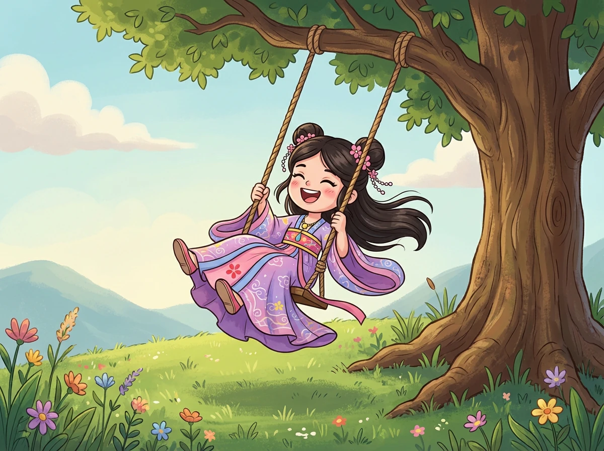 在一个美丽的城堡里，住着一位名叫莉莉的善良公主。她总是想着如何帮助别人。