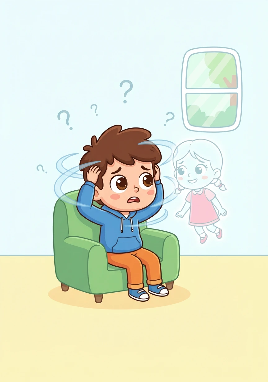 يزداد قلق آدم وخوفه. يبدأ في التساؤل عما إذا كان يتوهم، أو إذا كان قد فقد عقله. هل لينا حقيقية أم أنها مجرد خيال؟