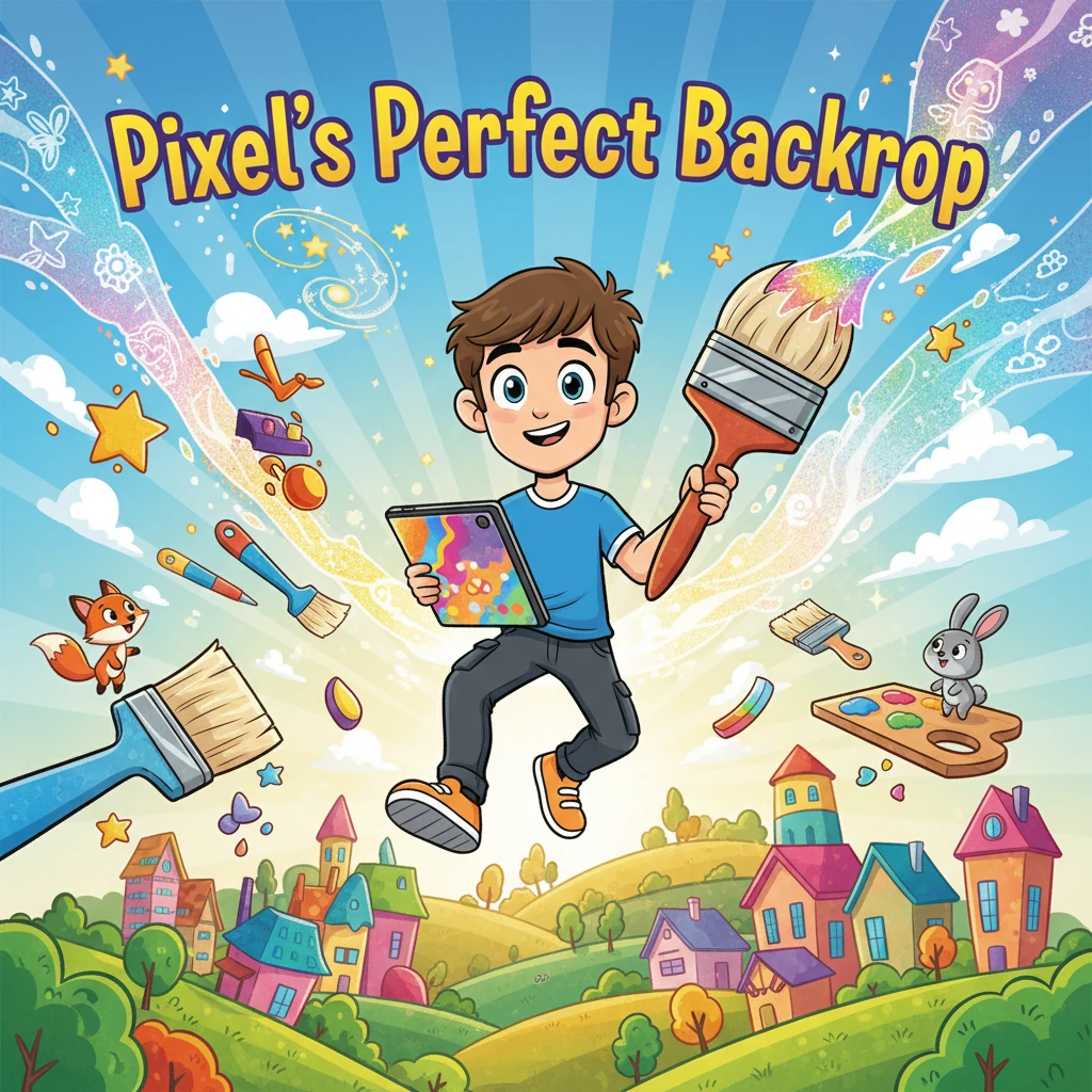 Pixel's Perfect Backdrop - creative