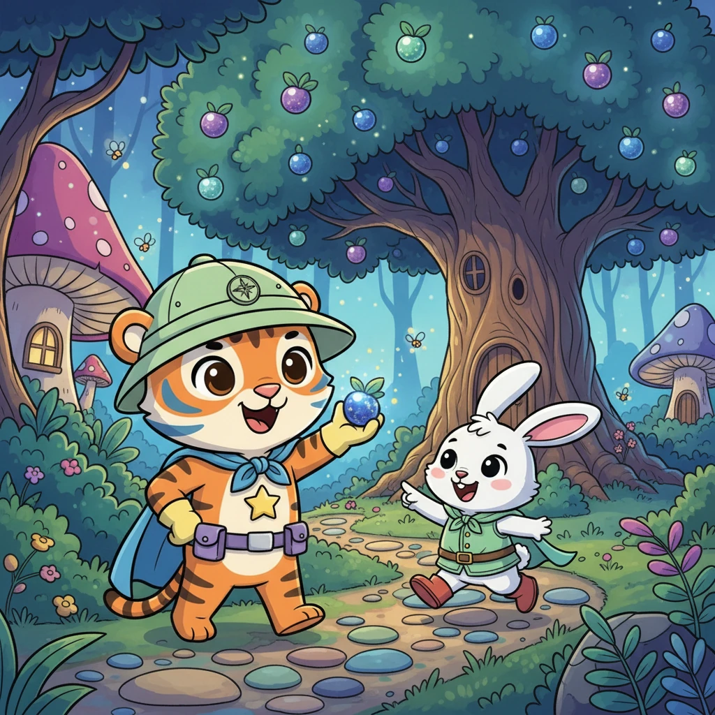 Lily and Pip's Sparkleberry Adventure