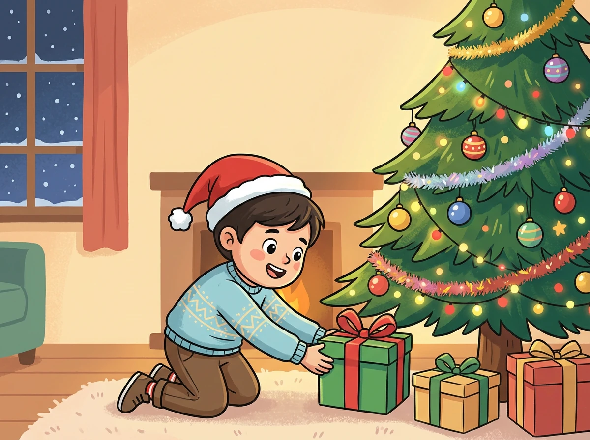 小光和聖誕友誼樹 - friendship