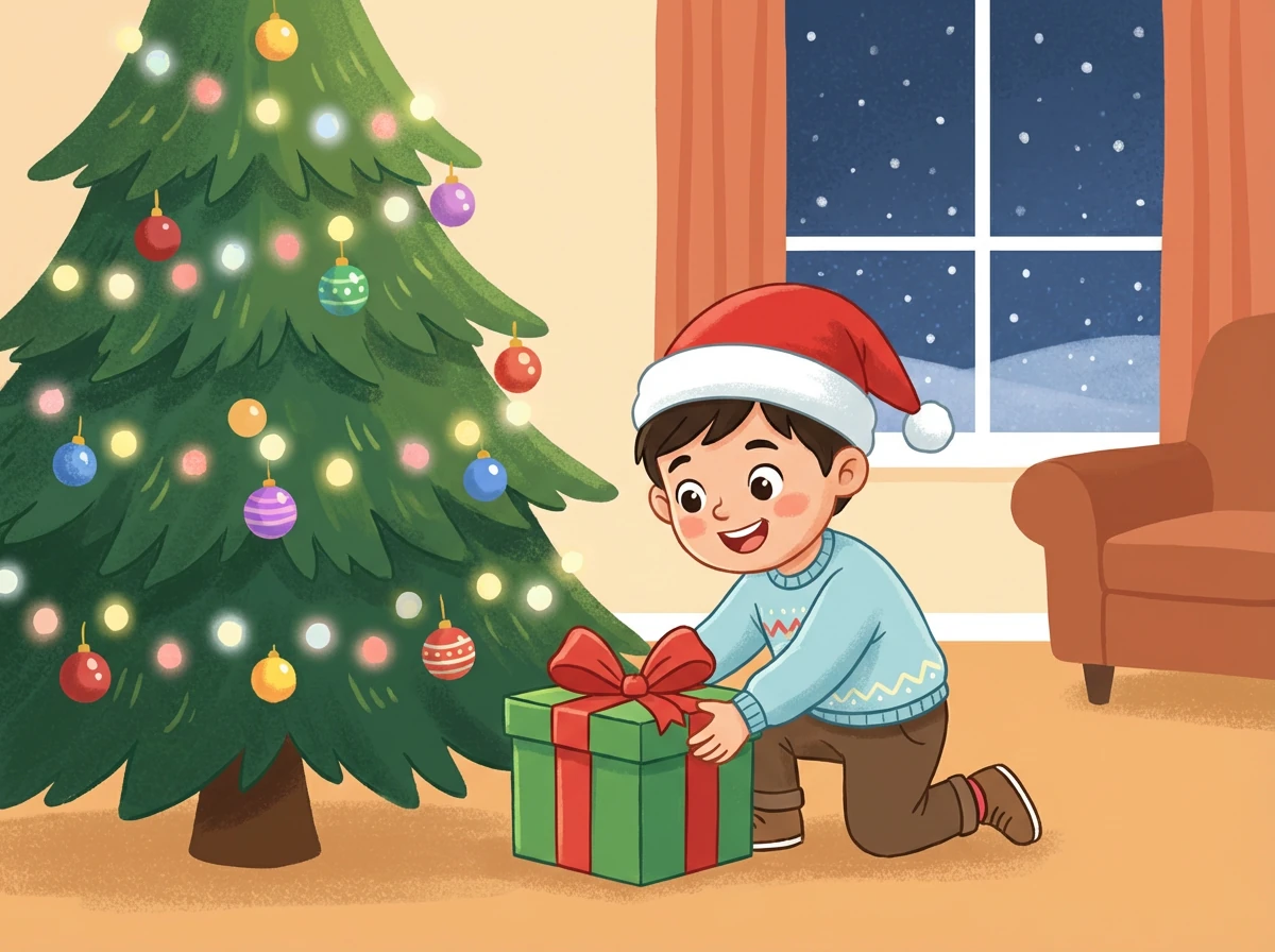 小光明白了,關心朋友的方式有很多種,可以是一個微笑,一句問候,或者是一個小小的幫助。他決定在新的一年裡,繼續做一個體貼的朋友。