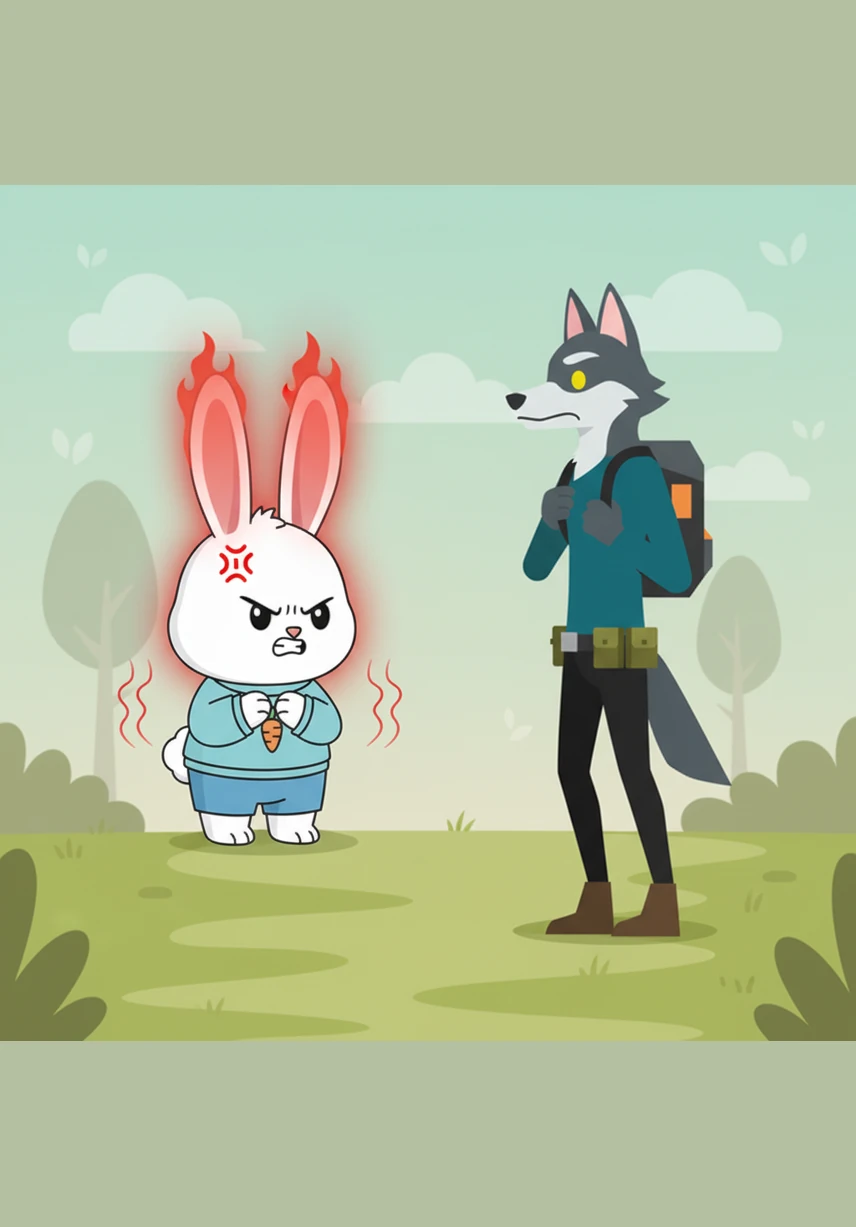 This time, Lili’s ears turned bright red and her paws began to shake as a hot wave of anger bubbled up inside her chest. She felt like a tea kettle about to whistle, wanting to stomp her feet and yell at Bruno for being so careless.
