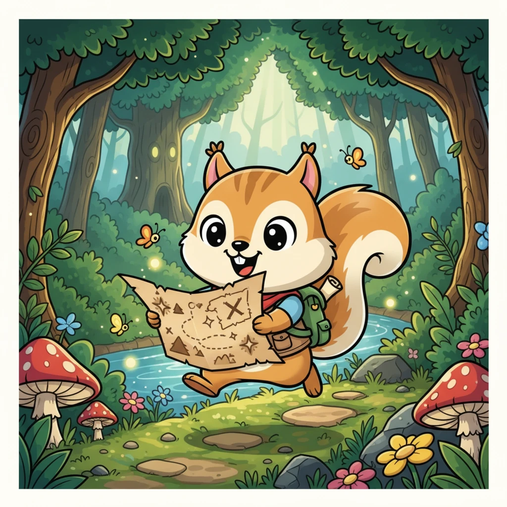 Squeaky's Great Treasure Hunt by Mu Ryan