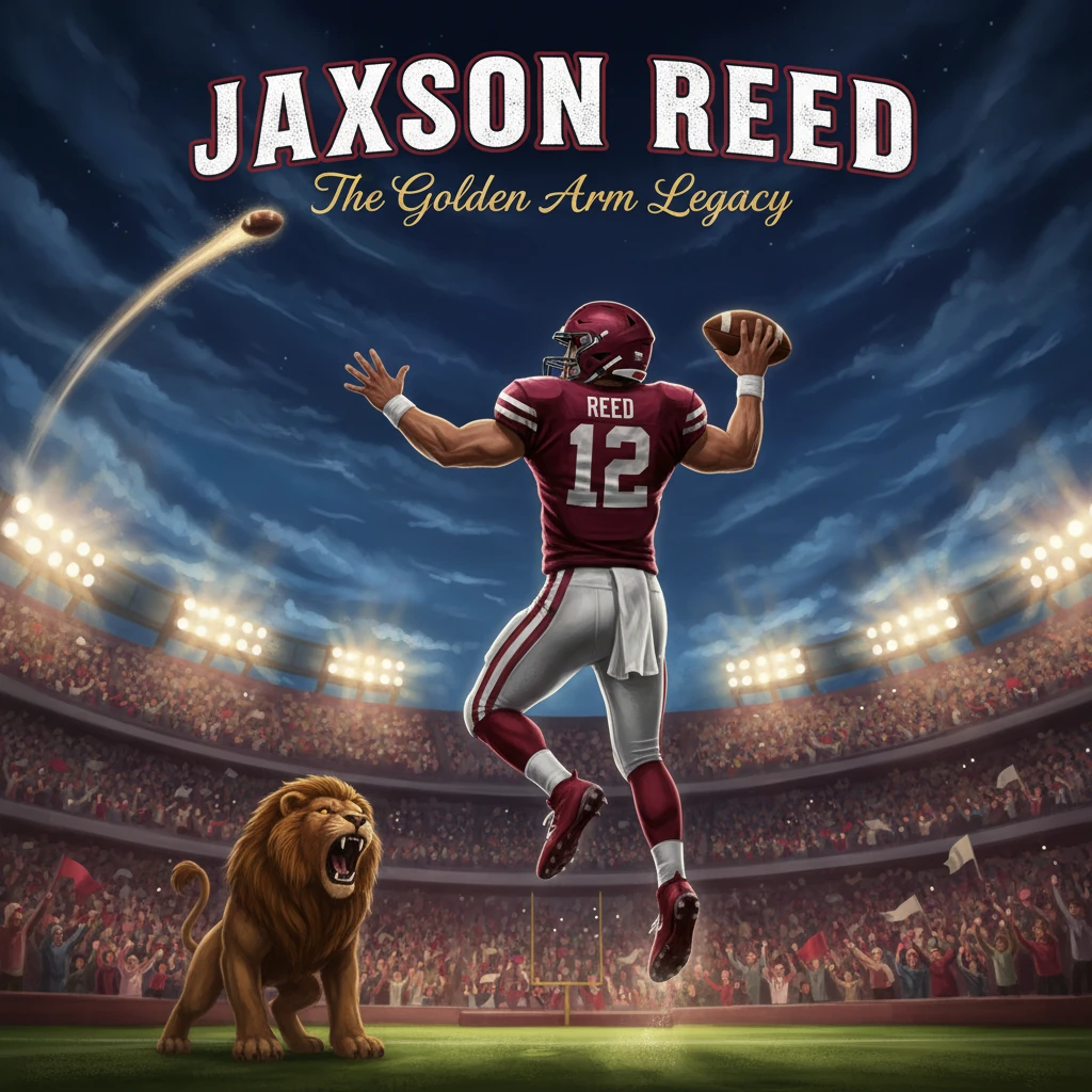 The Rising Star: Jaxson Reed's Gridiron Journey - growth