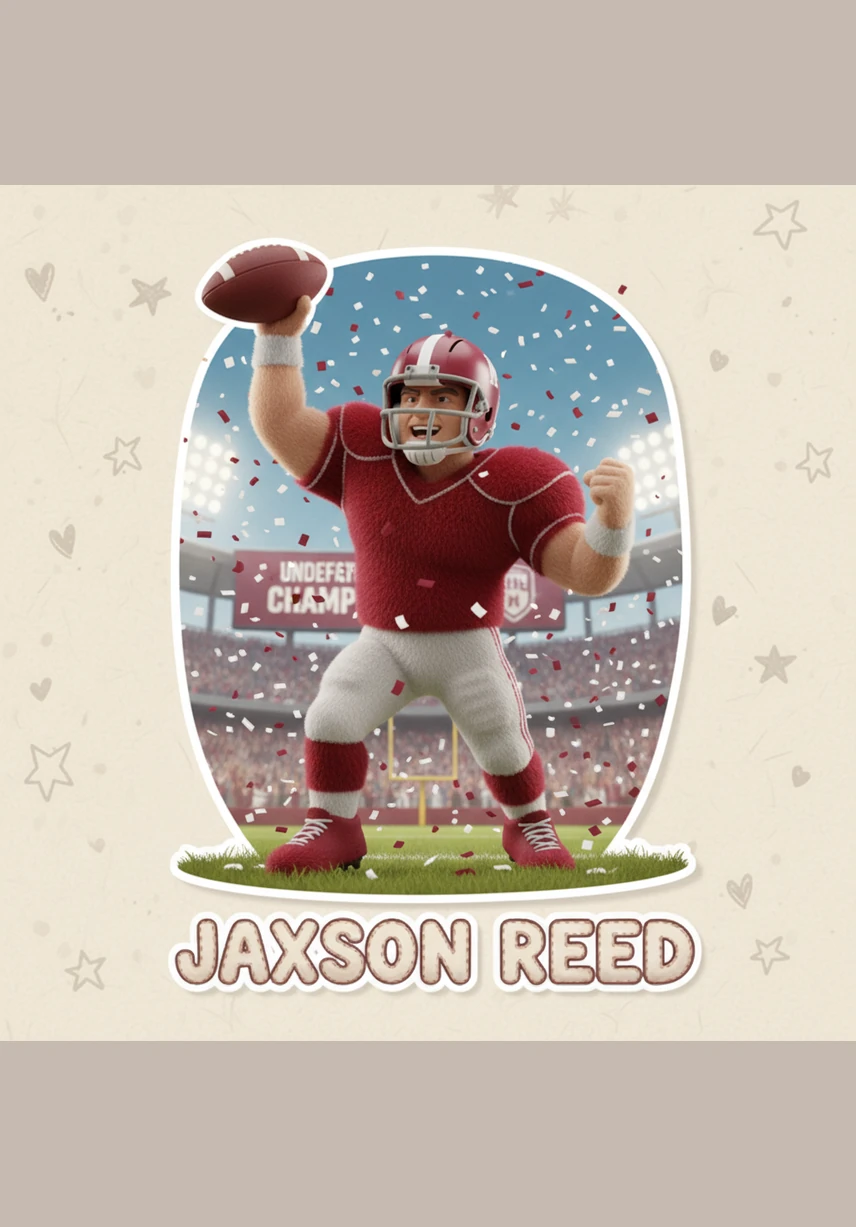 As a 5-star phenom, Jaxson leads Westlake to a State Championship with a perfect, undefeated season. He caps his high school career with a massive 4,500 yards and 52 touchdowns in his senior year, officially signing his letter of intent to play for the prestigious Alabama Crimson Tide.