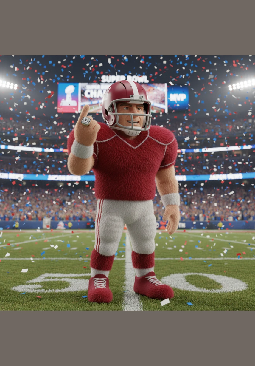 Three years into his professional career, Jaxson stands at midfield as a Super Bowl MVP and a global sports icon. With over 13,000 career NFL yards and a championship ring on his finger, his journey from an unknown freshman to a legendary 5-star professional is finally complete.