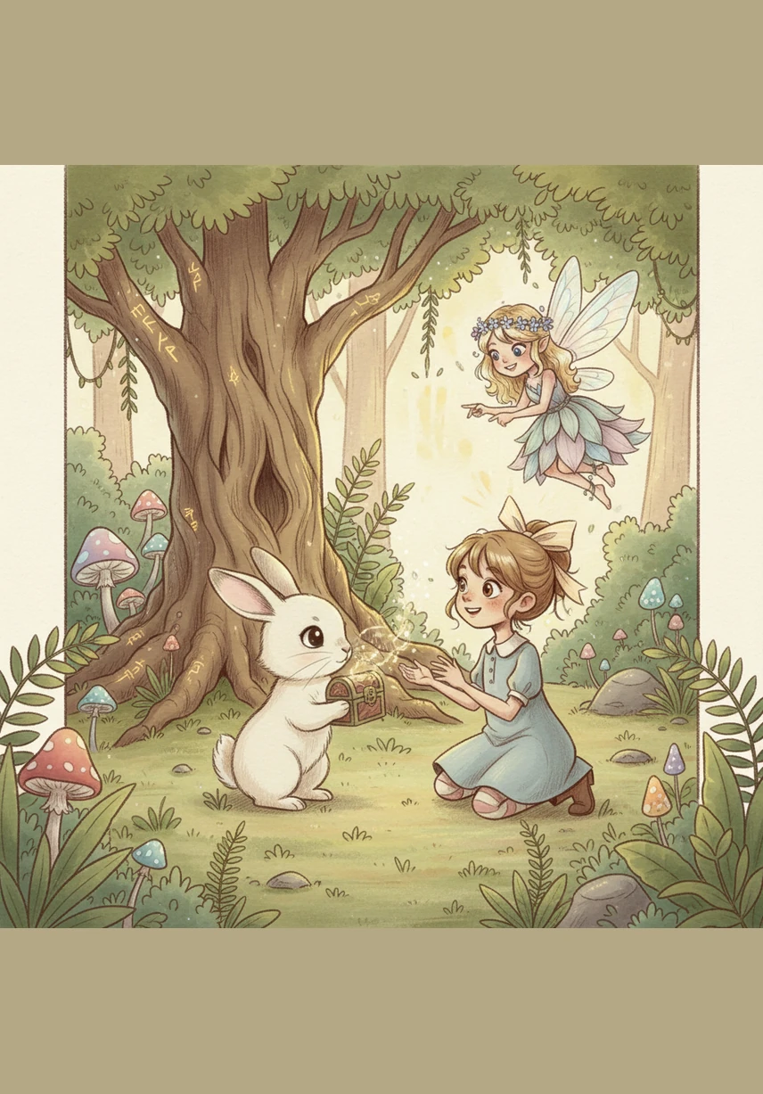 Благодарная птичка весело запела и улетела в небо, а шкатулка засветилась еще ярче, открывая вторую подсказку на своей золоченой крышке. Лили почувствовала, что каждое доброе дело делает её на шаг ближе к разгадке секрета.