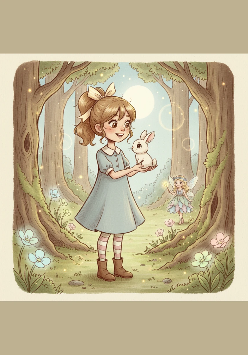 Собрав все подсказки и наполнив сердце радостью, Лили коснулась замочка, и шкатулка с тихим мелодичным звоном открылась. Внутри оказалась великолепная сияющая лента, которая переливалась всеми цветами радуги и излучала чистый свет счастья.