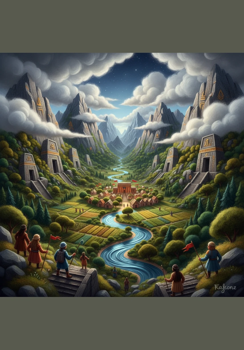In ancient times, the world was divided not by borders but by fear, with humans hiding in stone castles and werewolves lurking in misty forests. Deep within the wild lands, hidden behind cloud-covered peaks, lay the legendary Valley of Kings, a sanctuary where all creatures lived in harmony away from human eyes.