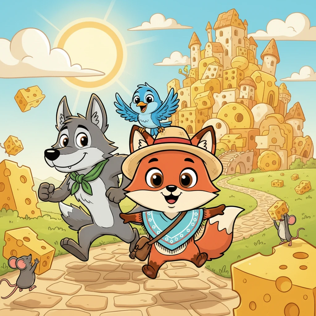 La Gran Aventura del Queso - Adventure stories