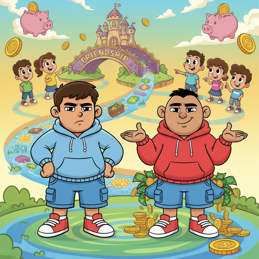 Leo and the Wallet Woes - Friendship stories