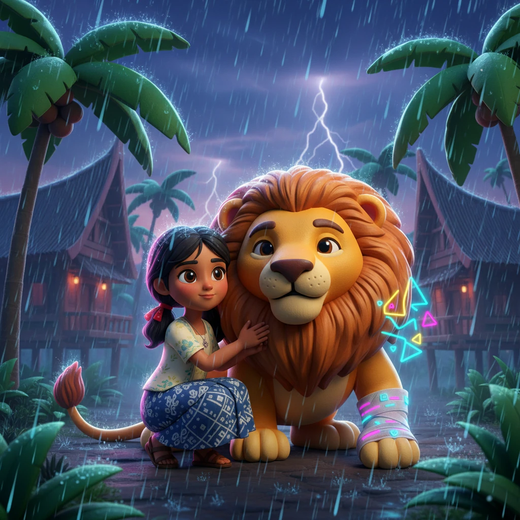 Melati and the Guardian of the Jungle - Fairy tales