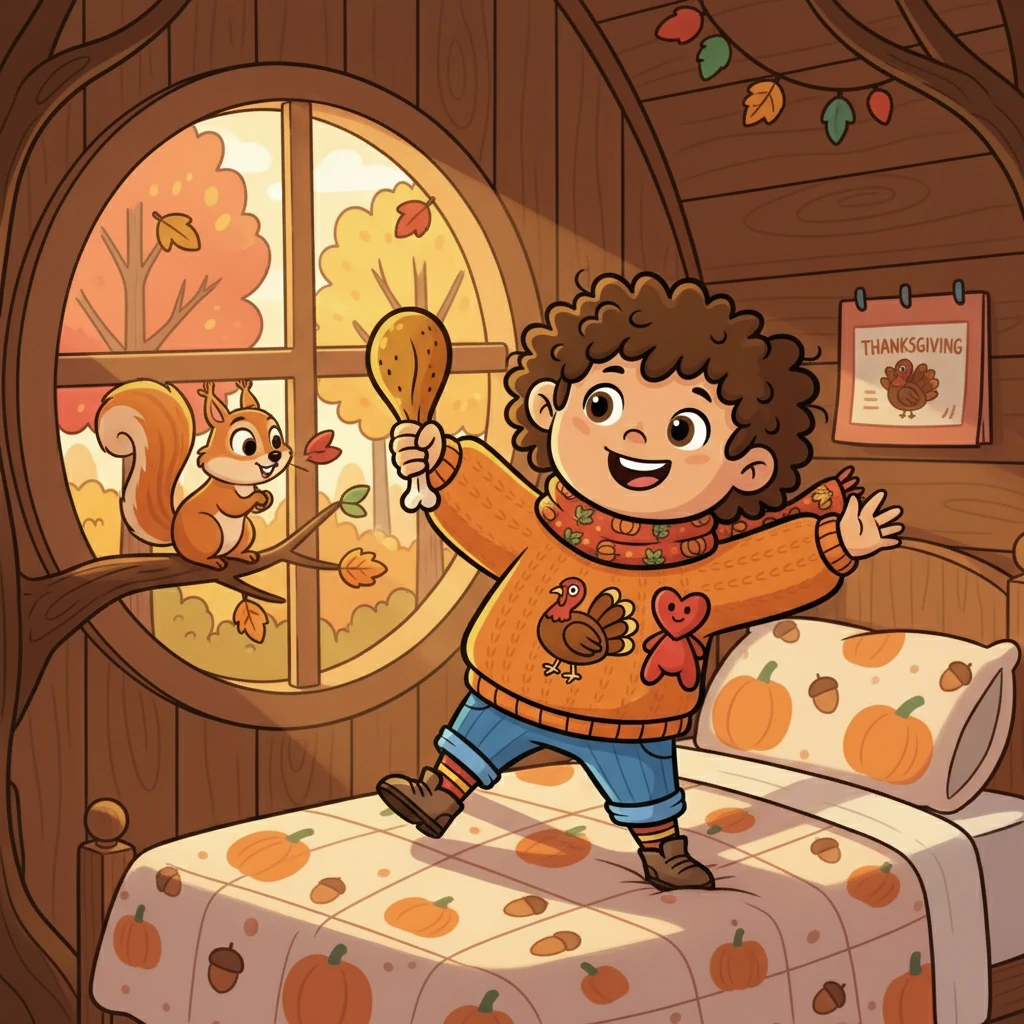 A Thanksgiving Journey with Pipkin - 家庭故事