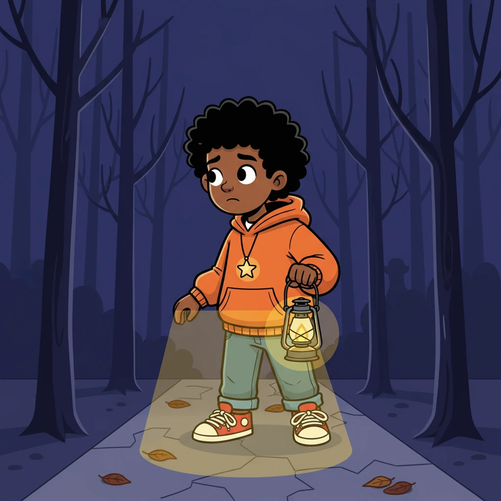 Tunde’s mother had warned him never to stay out late. But he hadn’t listened. He had been at his friend Sola’s house, playing games long after dark. Now, the world felt different—quieter, colder. He heard something behind him, a soft scraping sound.