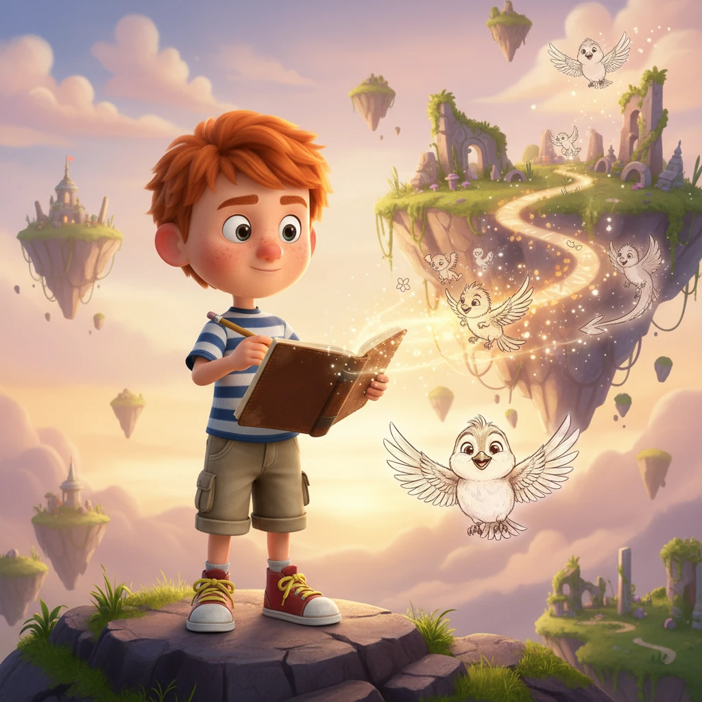 The Magical Sketchbook by Alicia Janonis